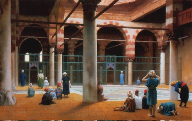 Jean Leon Gerome Interior of a Mosque  7 Spain oil painting art